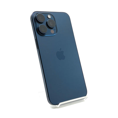 【全額返金保証】【最速発送】Apple iPhone iPhone Pro Max 15 Pro Max 256GB ブルーチタニウム docomo 白ロム 動作確認済 87%