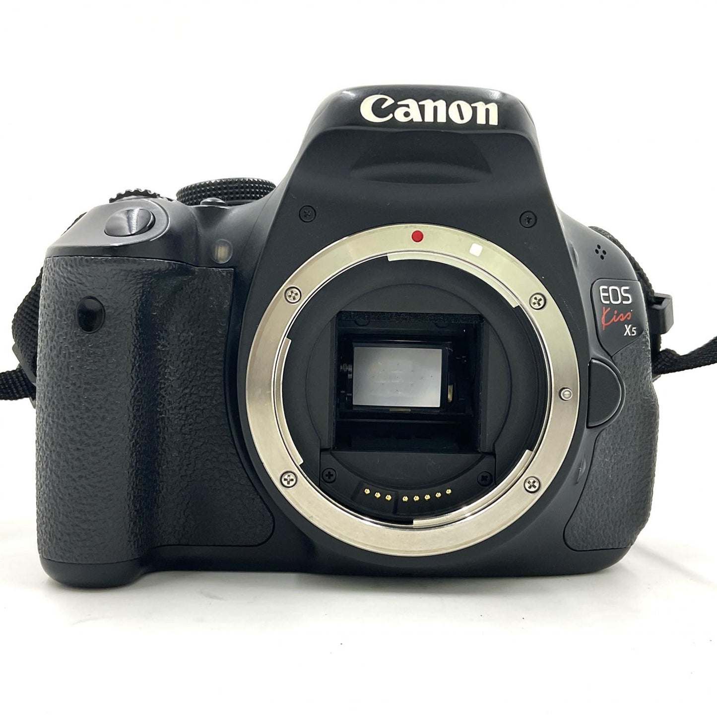 【全額返金保証】【最速発送】Canon デジタル一眼 EOS Kiss X5 ボディ ブラック 動作確認済
