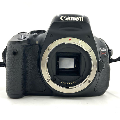【全額返金保証】【最速発送】Canon デジタル一眼 EOS Kiss X5 ボディ ブラック 動作確認済