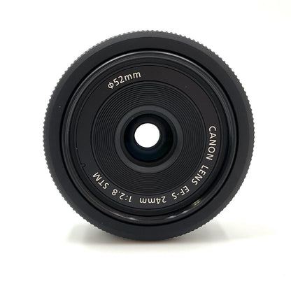 【全額返金保証】【最速発送】Canon EF-S24mm F2.8 STM 超美品 動作確認済