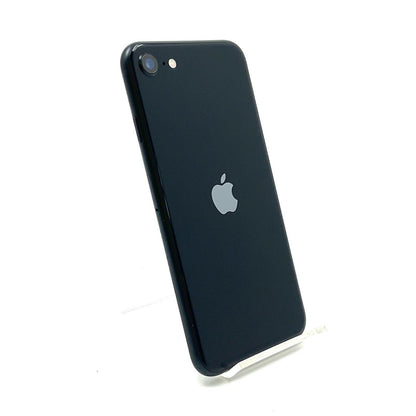 【最速発送】Apple iPhone iPhone SE（第3世代） 128GB ミッドナイト au 白ロム【難有】 85%