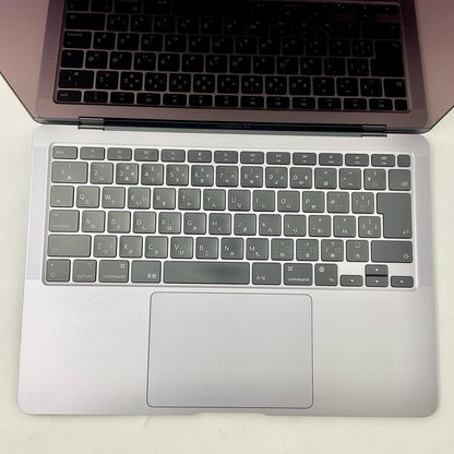 【全額返金保証】【最速発送】Apple MacBook Air 13.3インチ 2020 Apple M1 8GB SSD 256GB スペースグレイ 96% 美品 動作確認済
