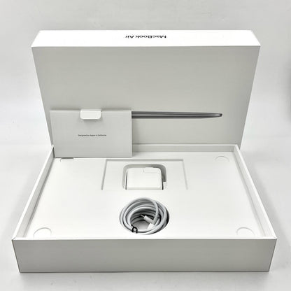 【全額返金保証】【最速発送】Apple MacBook Air 13.3インチ 2020 Apple M1 8GB SSD 256GB スペースグレイ 96% 美品 動作確認済