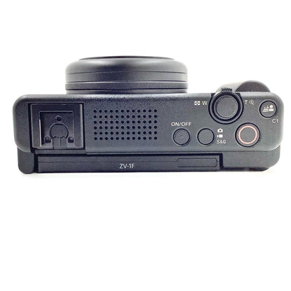 【全額返金保証】【最速発送】Sony コンパクトデジタルカメラ VLOGCAM ZV-1F (B) [ブラック] 動作確認済