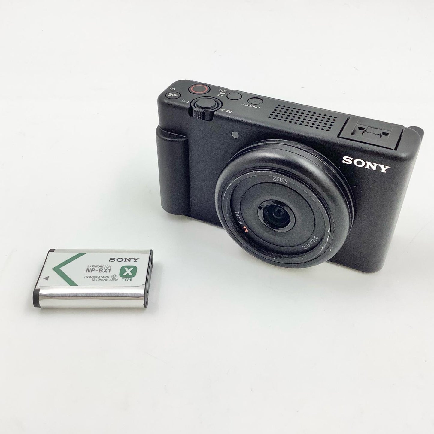 【全額返金保証】【最速発送】Sony コンパクトデジタルカメラ VLOGCAM ZV-1F (B) [ブラック] 動作確認済
