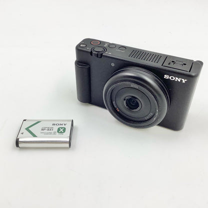 【全額返金保証】【最速発送】Sony コンパクトデジタルカメラ VLOGCAM ZV-1F (B) [ブラック] 動作確認済
