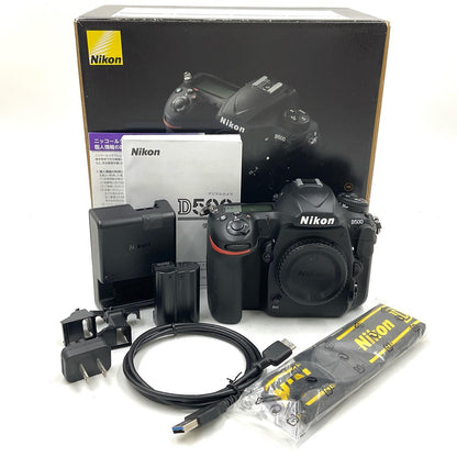 【全額返金保証】【最速発送】Nikon デジタル一眼 D500 ボディ ブラック 動作確認済