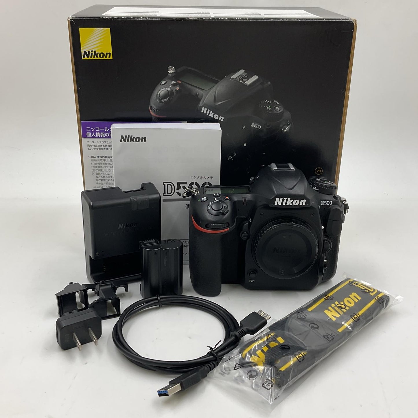 【全額返金保証】【最速発送】Nikon デジタル一眼 D500 ボディ ブラック 動作確認済