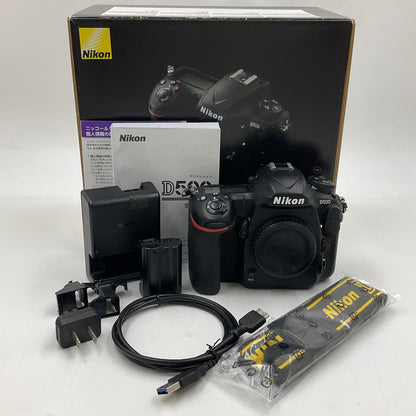 【全額返金保証】【最速発送】Nikon デジタル一眼 D500 ボディ ブラック 動作確認済