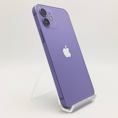 【全額返金保証】【最速発送】Apple iPhone iPhone 12 64GB パープル SIMフリー 動作確認済 78%
