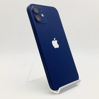 【全額返金保証】【最速発送】Apple iPhone iPhone 12 64GB ブルー Softbank 白ロム 動作確認済 80%