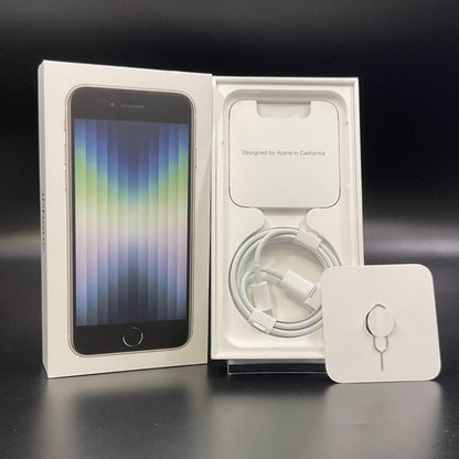 【全額返金保証】【最速発送】Apple iPhone iPhone SE（第2世代） 64GB ホワイト au 白ロム 動作確認済 74%