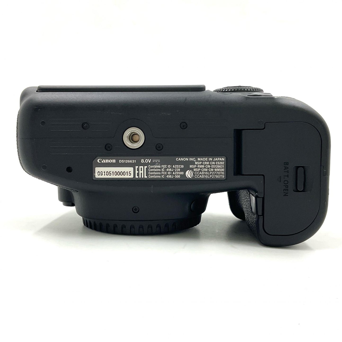 【全額返金保証】【最速発送】Canon デジタル一眼 EOS 6D Mark II ボディ ブラック 動作確認済