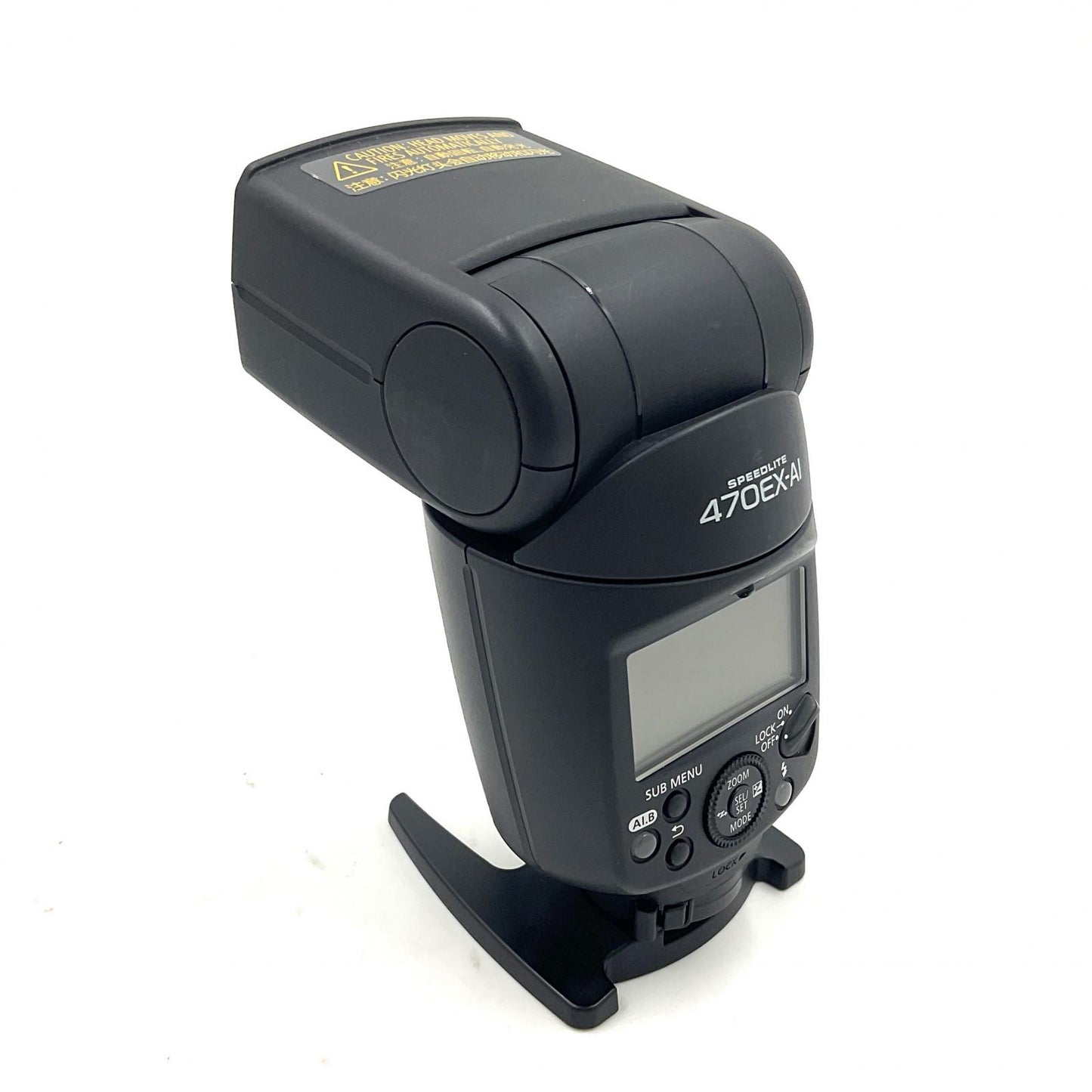 【全額返金保証】【最速発送】Canon スピードライト 470EX-AI 美品 動作確認済