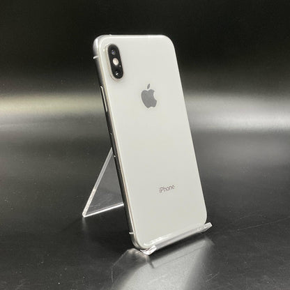 【全額返金保証】【最速発送】Apple iPhone iPhone XS 64GB シルバー SIMフリー 動作確認済 87%