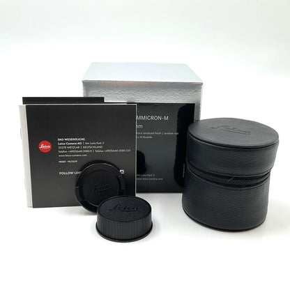 【全額返金保証】【最速発送】Leica SUMMICRON-M 50mm F/2 11826 超美品 動作確認済