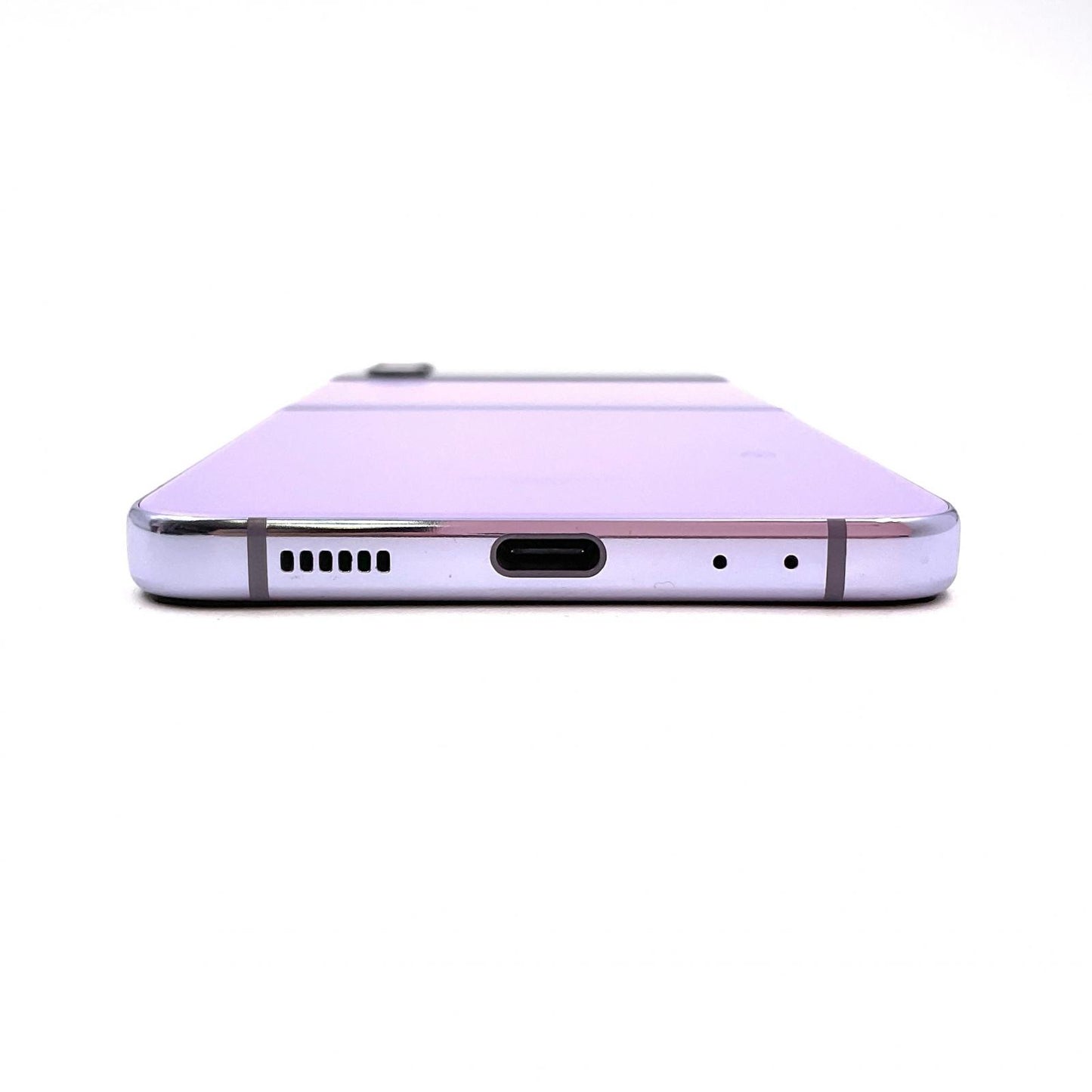 【最速発送】SAMSUNG Galaxy Z Flip4 128GB Bora Purple au SCG17 白ロム【難有】