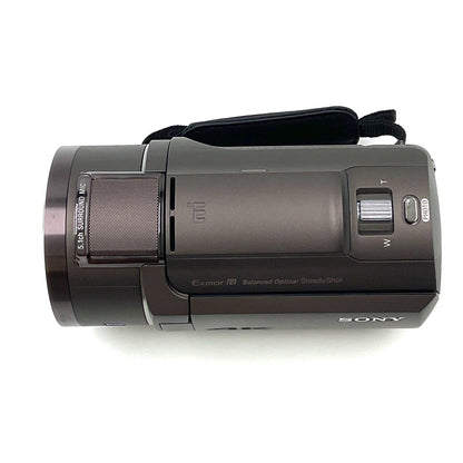 【全額返金保証】【最速発送】Sony FDR-AX45 (TI) [ブロンズブラウン] 動作確認済