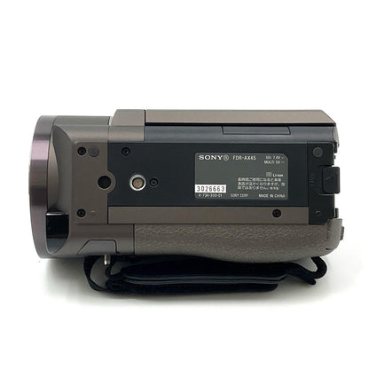 【全額返金保証】【最速発送】Sony FDR-AX45 (TI) [ブロンズブラウン] 動作確認済