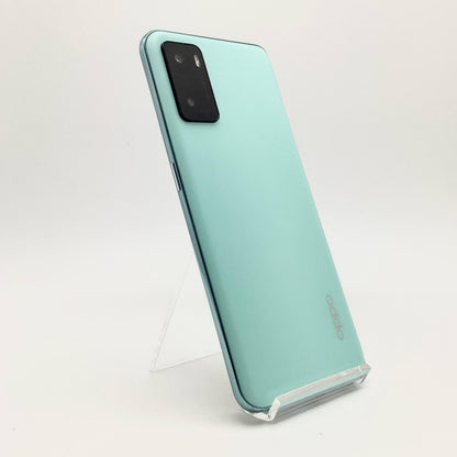 【全額返金保証】【最速発送】OPPO A 55s 5G 64GB グリーン Softbank A102OP 白ロム 動作確認済