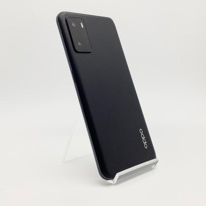 【全額返金保証】【最速発送】OPPO A 55s 5G 64GB ブラック Softbank A102OP 白ロム 動作確認済