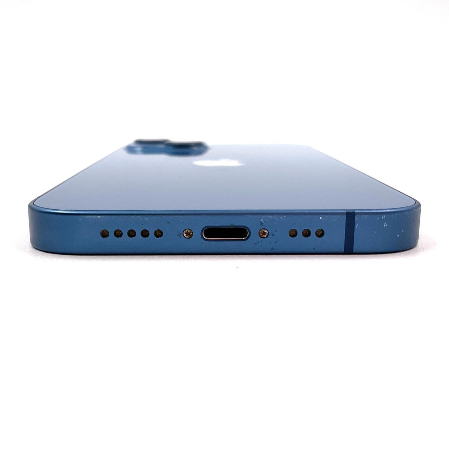 【全額返金保証】【最速発送】Apple iPhone iPhone 13 128GB ブルー docomo 白ロム 動作確認済 82%