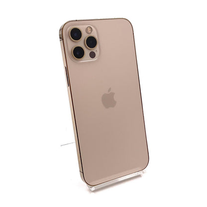 【全額返金保証】【最速発送】Apple iPhone iPhone 12 Pro 128GB ゴールド au 白ロム 動作確認済 81%