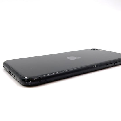 【全額返金保証】【最速発送】Apple iPhone iPhone SE（第2世代） 64GB ブラック SIMフリー 動作確認済 77%
