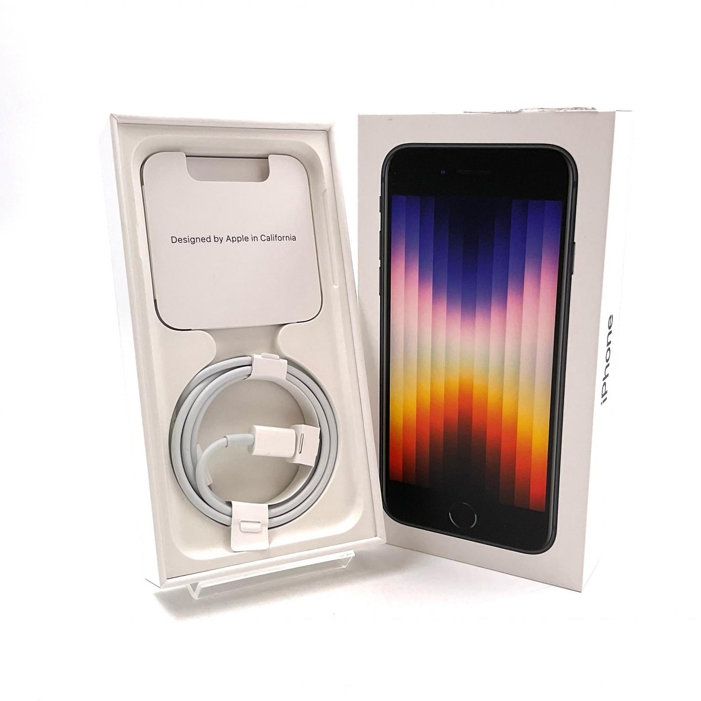 【全額返金保証】【最速発送】Apple iPhone iPhone SE（第3世代） 64GB ミッドナイト docomo 白ロム 動作確認済 94%