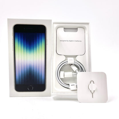 【全額返金保証】【最速発送】Apple iPhone iPhone SE（第3世代） 128GB ミッドナイト Softbank 動作確認済 74%