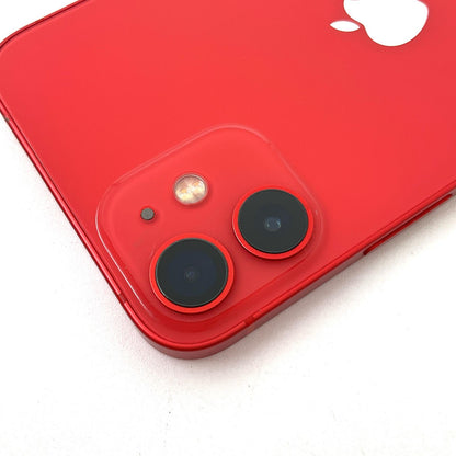 【全額返金保証】【最速発送】Apple iPhone iPhone 12 mini 128GB (PRODUCT)RED Softbank 白ロム 動作確認済 78%