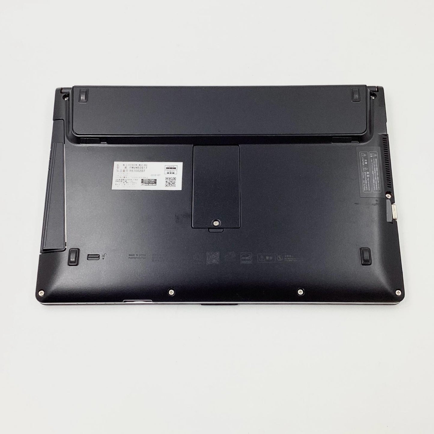 【全額返金保証】【最速発送】富士通 LIFEBOOK WS1/B3 FMVWB3S17 Intel Core i5-8250U 12GB SSD 256GB 95.9% 動作確認済