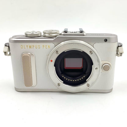 【最速発送】OLYMPUS デジタル一眼 PEN E-PL8 ボディ ホワイト【難有】