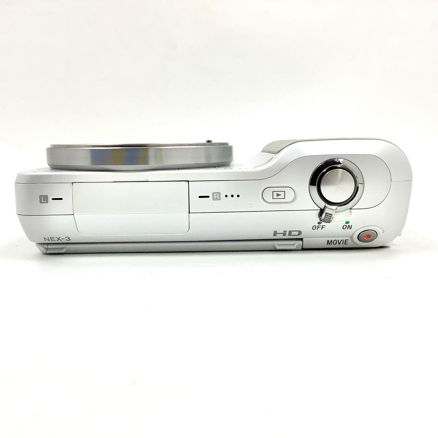 【全額返金保証】【最速発送】Sony デジタル一眼 α NEX-3 ボディ ホワイト 動作確認済
