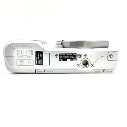 【全額返金保証】【最速発送】Sony デジタル一眼 α NEX-3 ボディ ホワイト 動作確認済