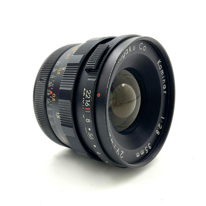 【最速発送】日東光学 kominar 35mm f2.8【難有】