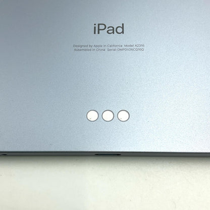 【全額返金保証】【最速発送】Apple iPad Air 10.9インチ 第4世代 64GB スカイブルー Wi-Fi 美品 動作確認済