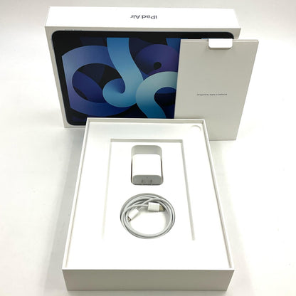 【全額返金保証】【最速発送】Apple iPad Air 10.9インチ 第4世代 64GB スカイブルー Wi-Fi 美品 動作確認済
