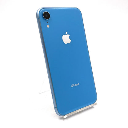 【全額返金保証】【最速発送】Apple iPhone iPhone XR 128GB ブルー SIMフリー 動作確認済 73%
