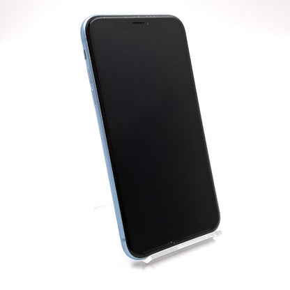 【全額返金保証】【最速発送】Apple iPhone iPhone XR 128GB ブルー SIMフリー 動作確認済 73%