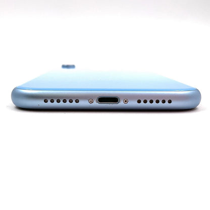 【全額返金保証】【最速発送】Apple iPhone iPhone XR 128GB ブルー SIMフリー 動作確認済 73%