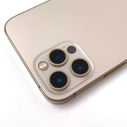 【全額返金保証】【最速発送】Apple iPhone iPhone 12 Pro 256GB ゴールド SIMフリー 動作確認済 78%
