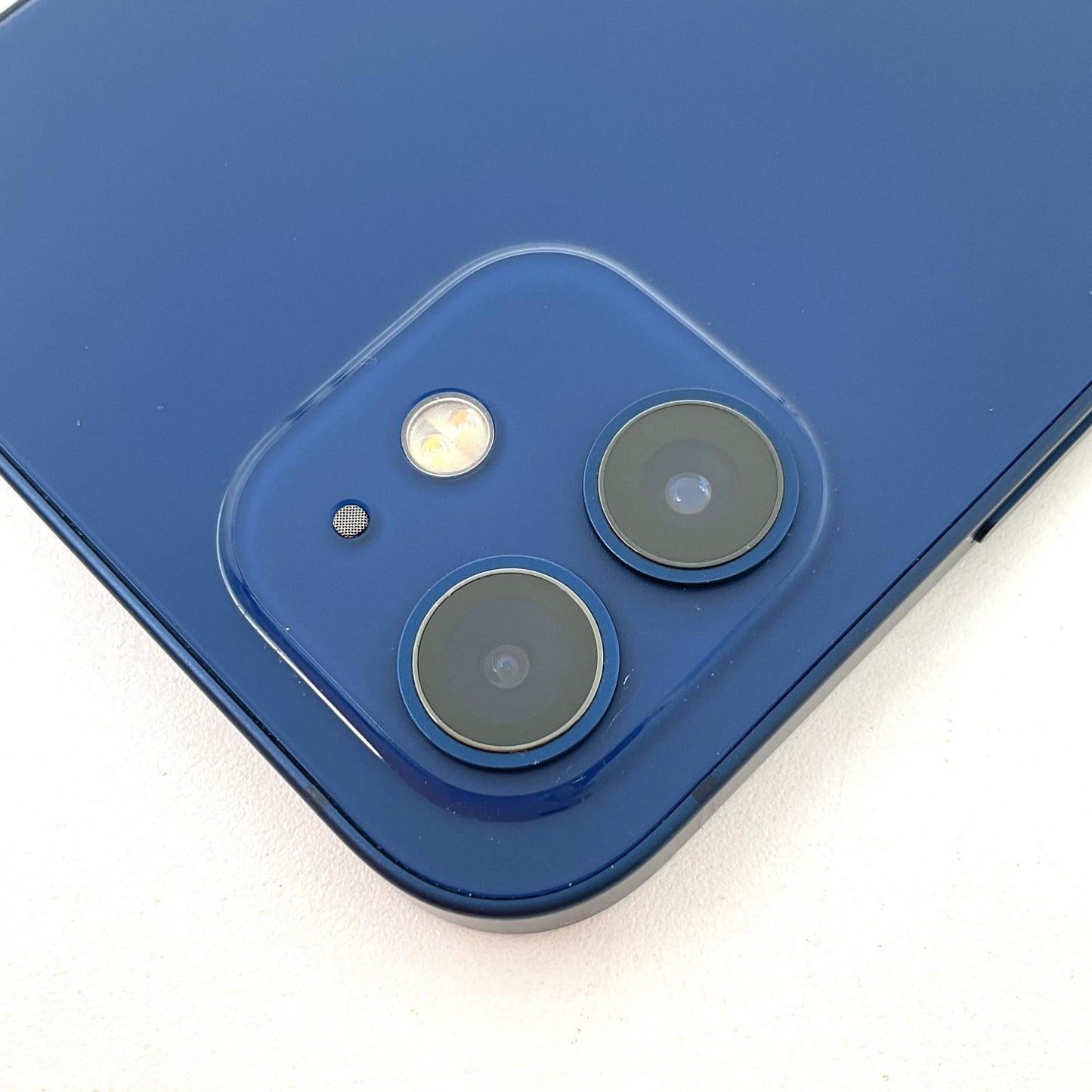 【全額返金保証】【最速発送】Apple iPhone iPhone 12 128GB ブルー Softbank SIMフリー 動作確認済 90%
