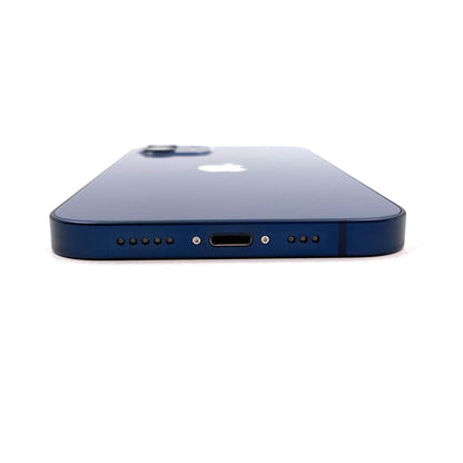 【全額返金保証】【最速発送】Apple iPhone iPhone 12 128GB ブルー Softbank SIMフリー 動作確認済 90%