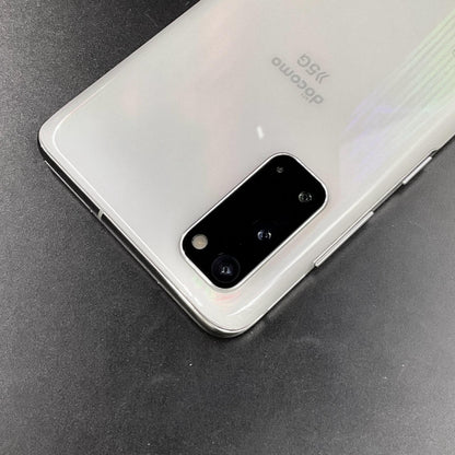 【最速発送】SAMSUNG Galaxy S20 5G 128GB Cloud White docomo SC51Aa 白ロム【難有】