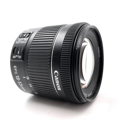 【全額返金保証】【最速発送】Canon EF-S18-55mm F4-5.6 IS STM 動作確認済