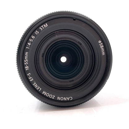 【全額返金保証】【最速発送】Canon EF-S18-55mm F4-5.6 IS STM 動作確認済