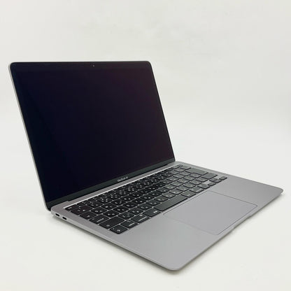 【全額返金保証】【最速発送】Apple MacBook Air 13.3インチ 2020 Apple M1 8GB SSD 256GB スペースグレイ 92% 動作確認済