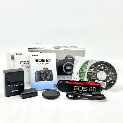 【全額返金保証】【最速発送】Canon デジタル一眼 EOS 6D ボディ ブラック 動作確認済