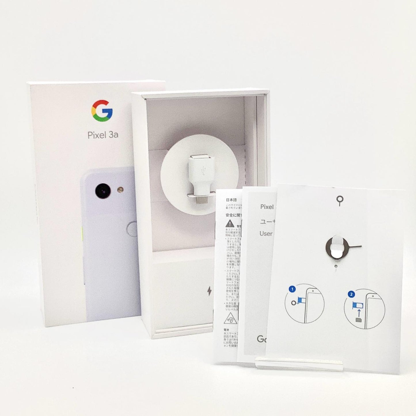 【全額返金保証】【最速発送】Google Pixel 3a 64GB Purple-ish Softbank Pixel 3a 白ロム 動作確認済